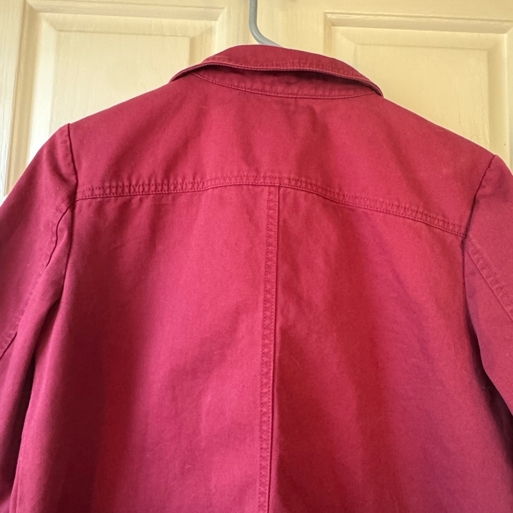 DRAPER JAMES Berry Fall Transitional Twill Field Jacket with Tie Belt - Picture 9 of 16